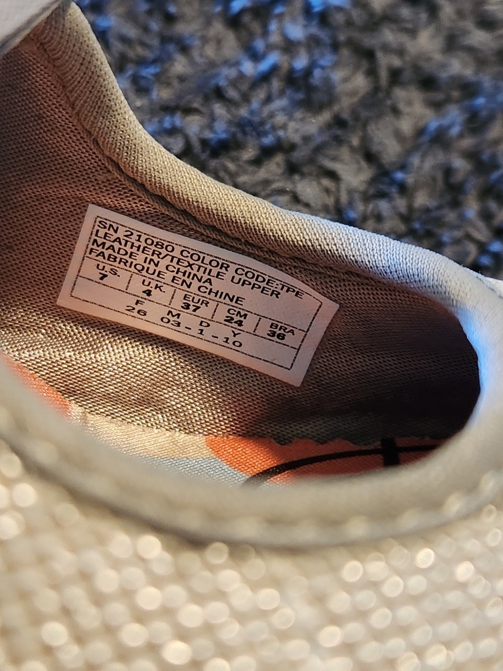 Skechers Mary Jane Sport Shoes in Metallic Silver & Light Beige - Picture 9 of 15